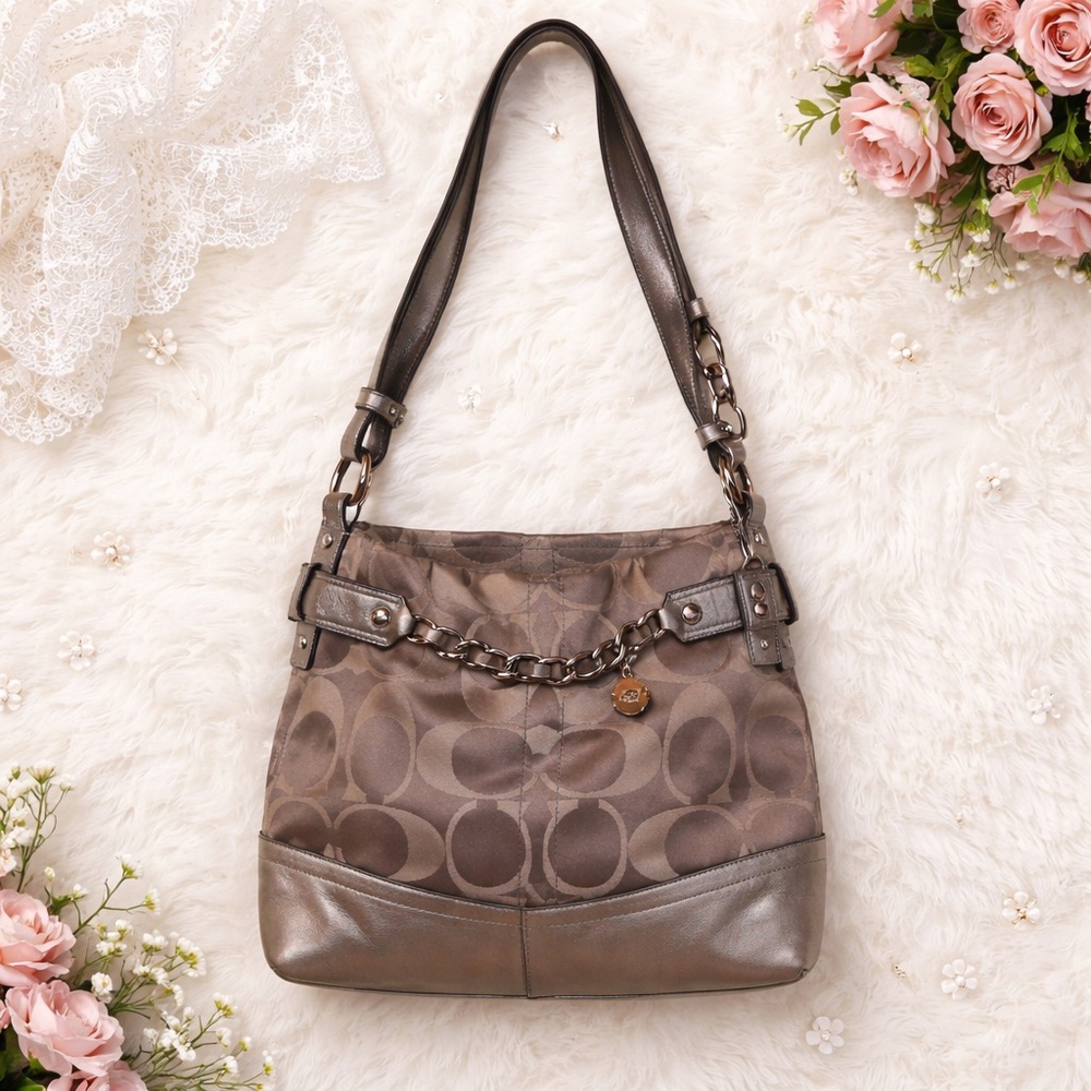 COACH 18862 Signature Purse Handbag